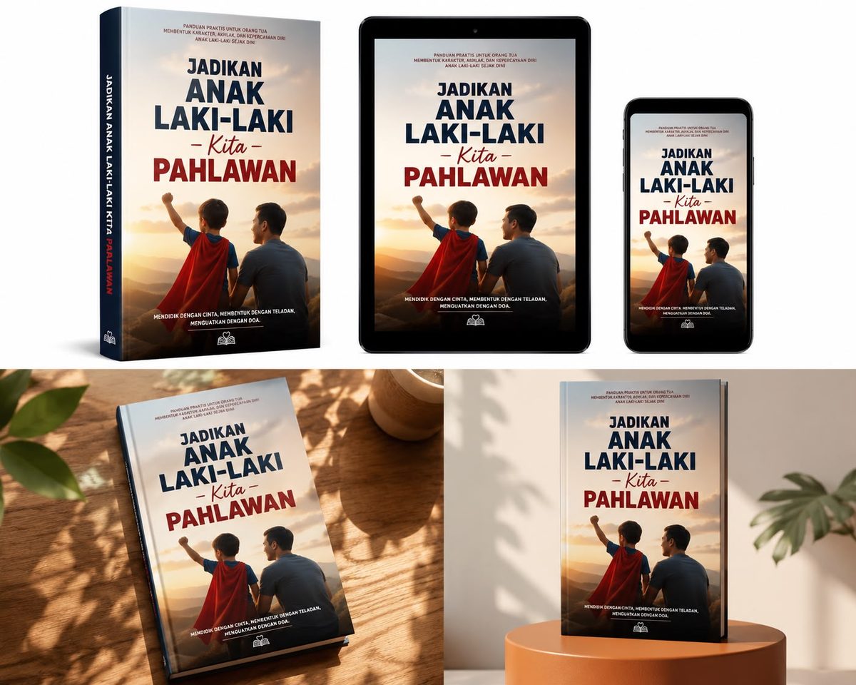 Jadikan Anak Laki-Laki Kita Pahlawan — ebook parenting islami